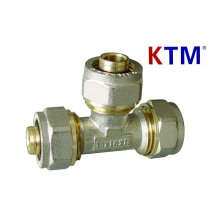 Brass Pipe Fitting - Equal Tee